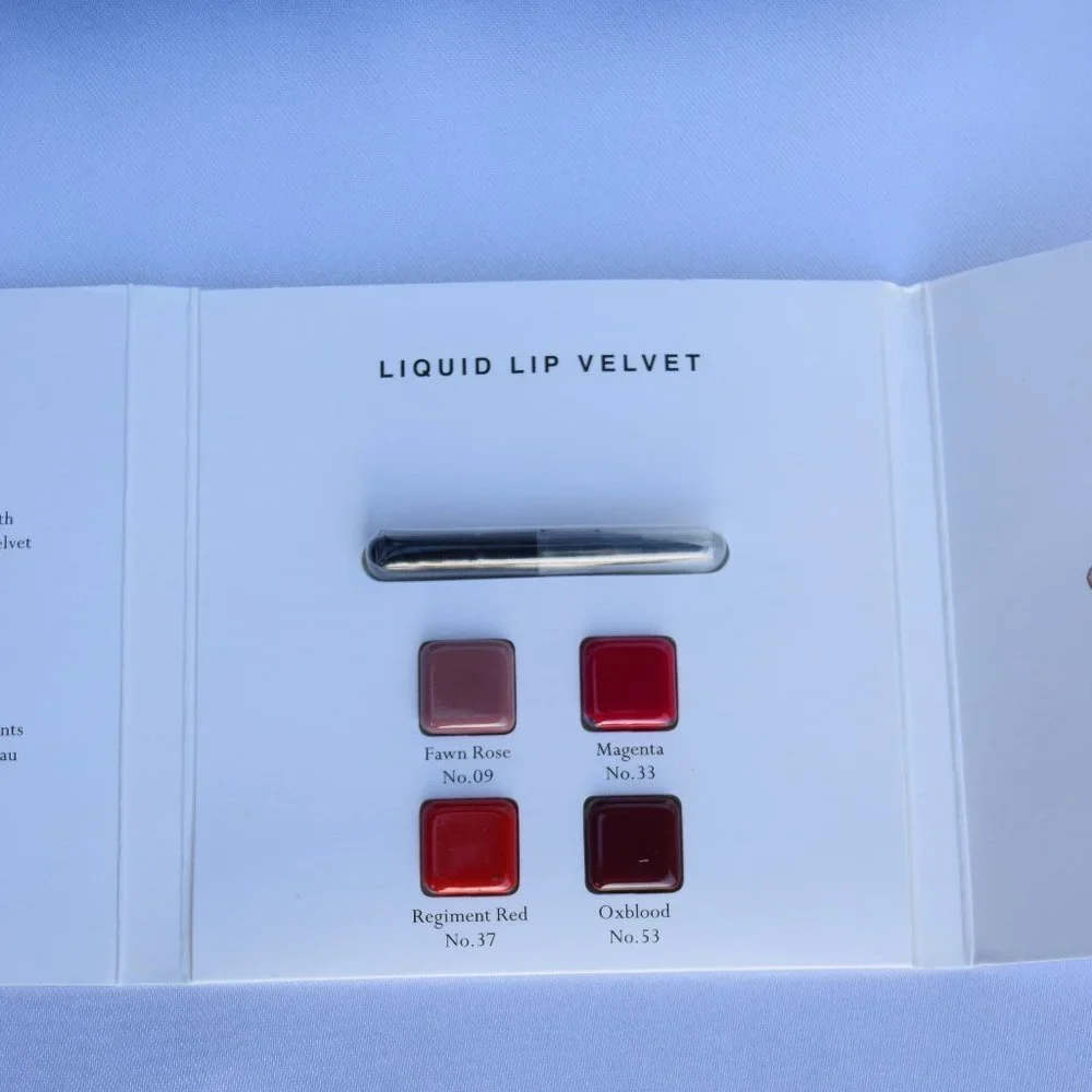 Givenchy Cosmetic Pouch Gift Set-Burberry,Tom Ford&MAC Lipstick Samples-4pc-NEW
